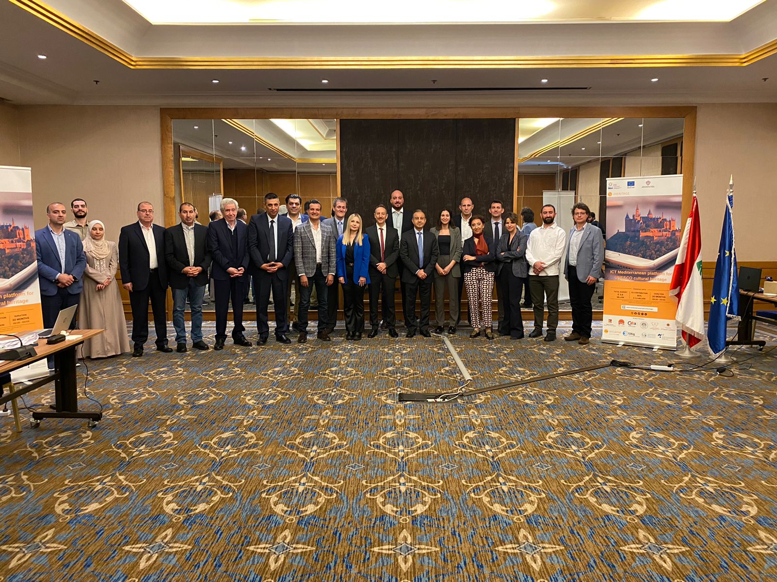 EU project iHeritage Steering Committee meetings in Beirut 27 & 28 April,2023